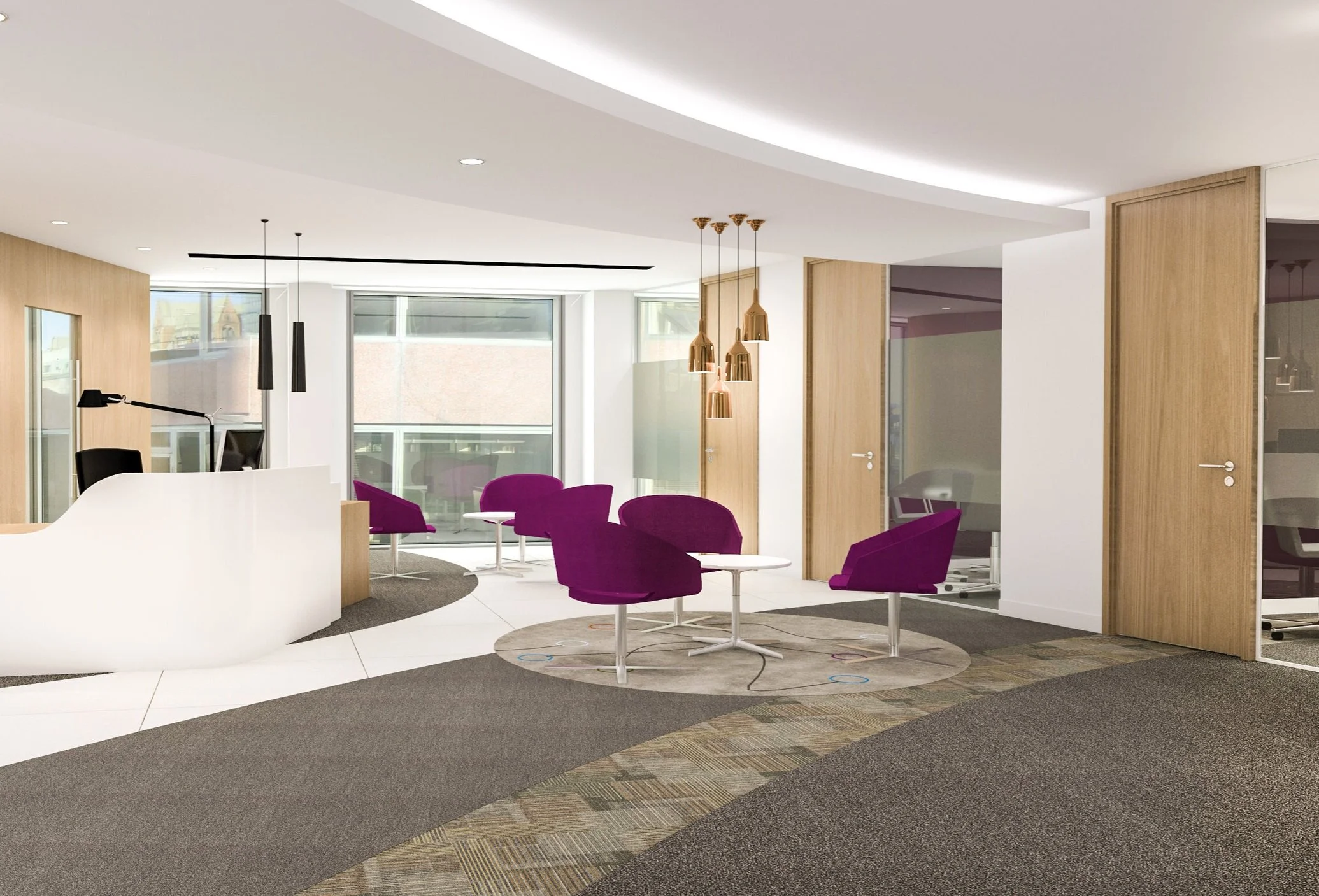 Mills & Reeve office interior, London