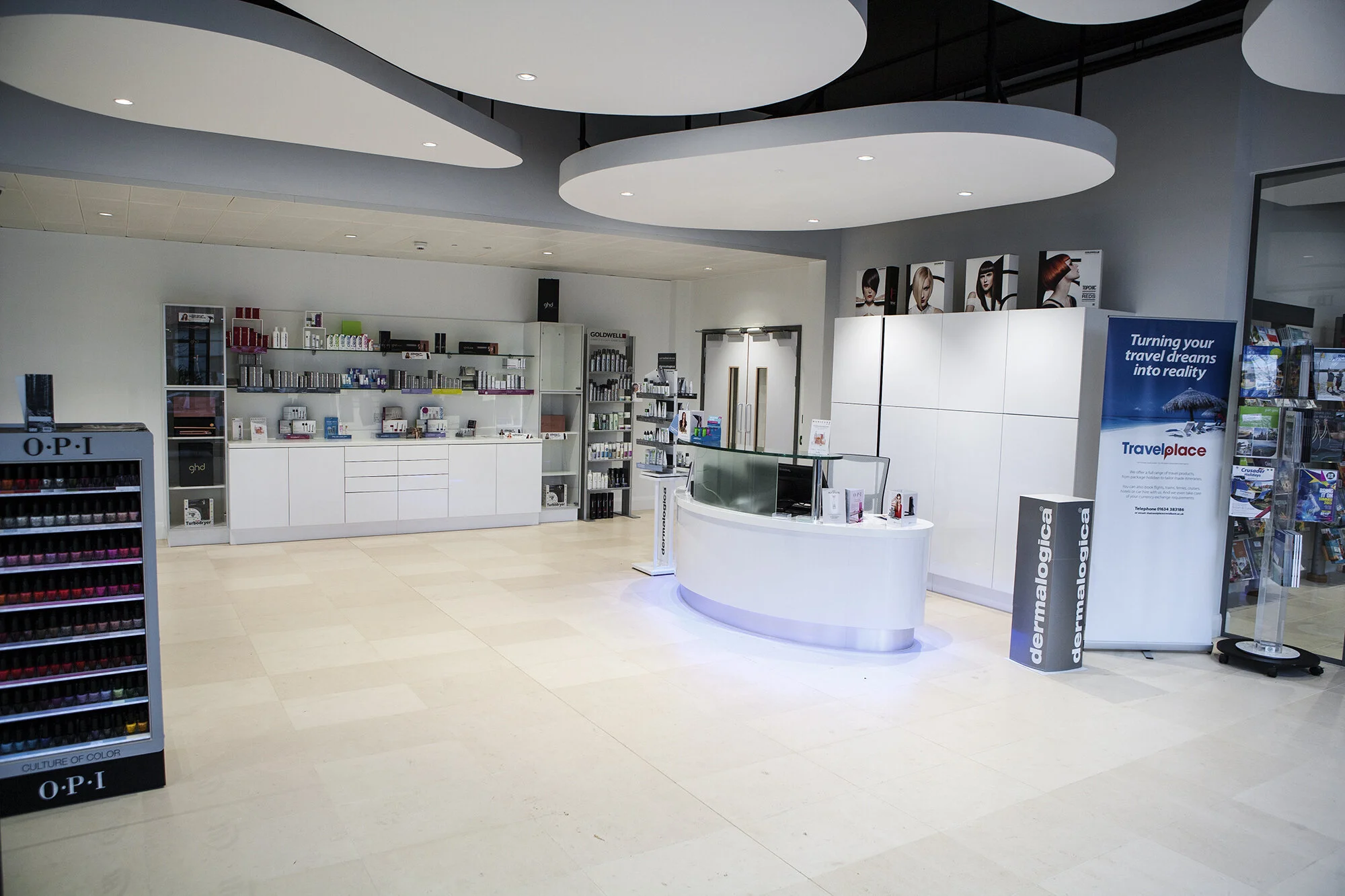 Mid Kent College ceiling installation